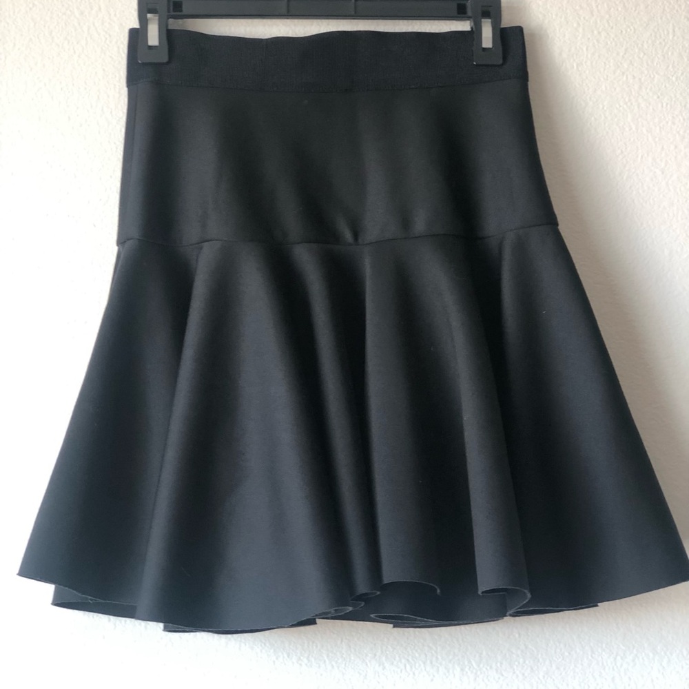 Milly Elegant Black Skater Skirt